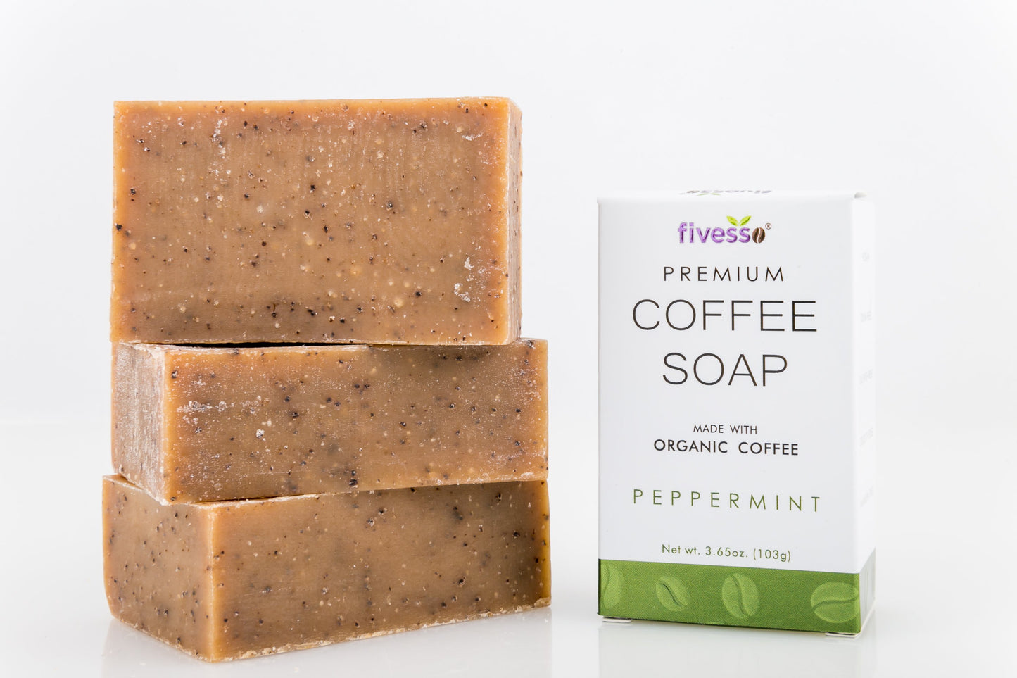 Peppermint - Premium Coffee Soap